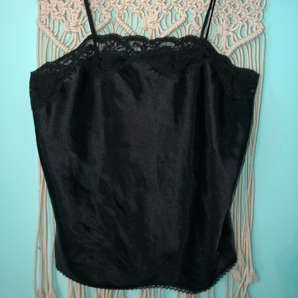 Black lace top